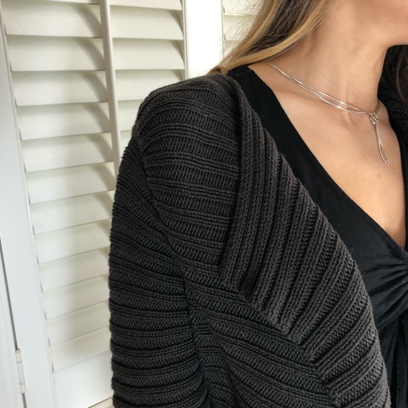 Mocha WARM Chic Cardigan - Picture 3 of 4